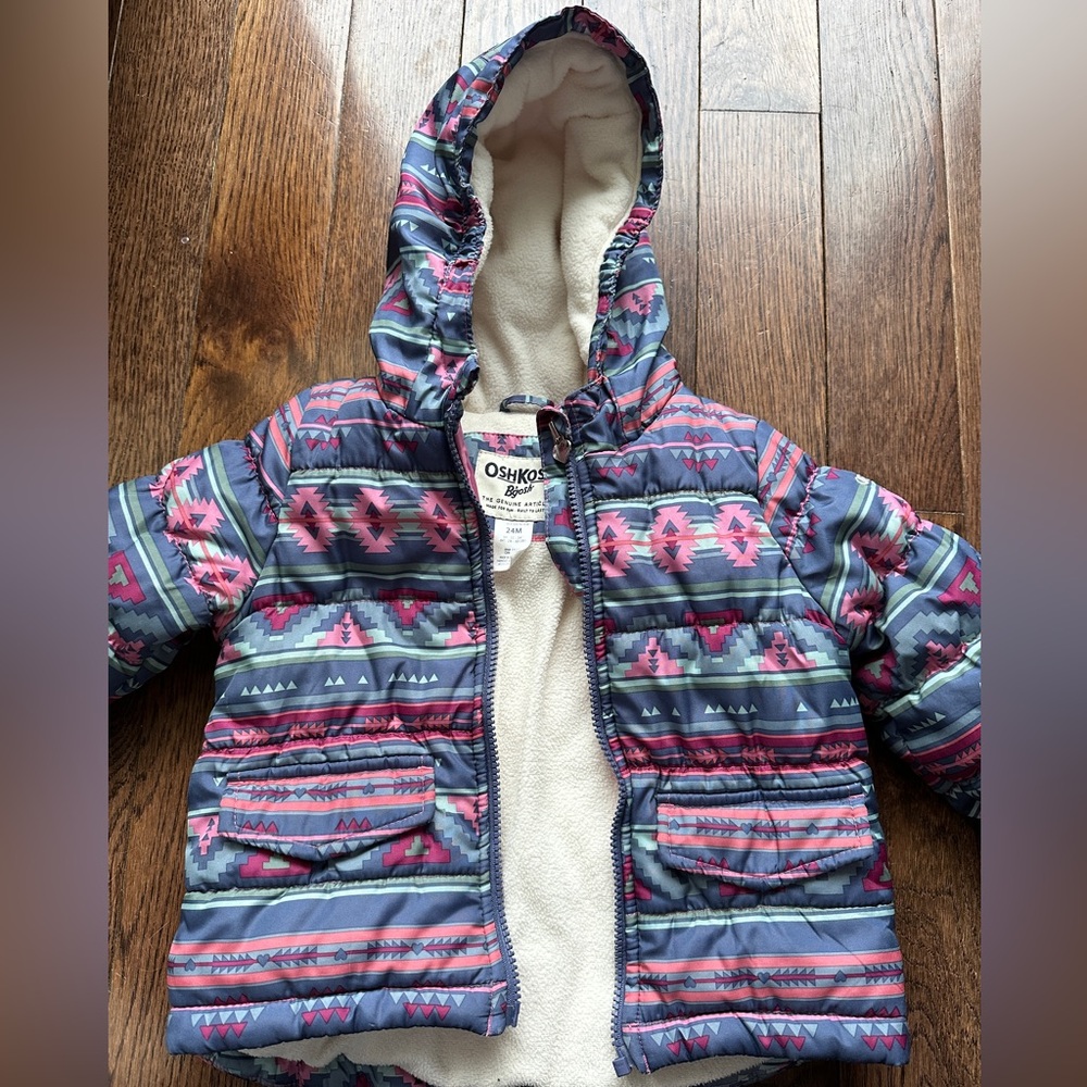 Baby Girl winter jacket ~ OshKosh